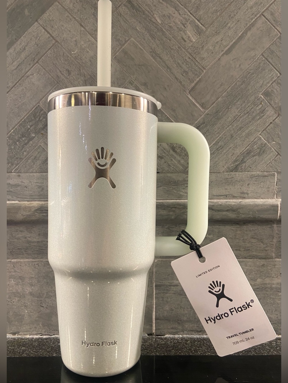 Hydroflask Ltd Edition Glimmer Blue Tumbler